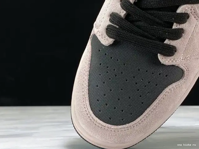 Rep Onekick Mid Powder 1 Air Jordan BQ6472-602 Dirty Iridescent (W) 0429